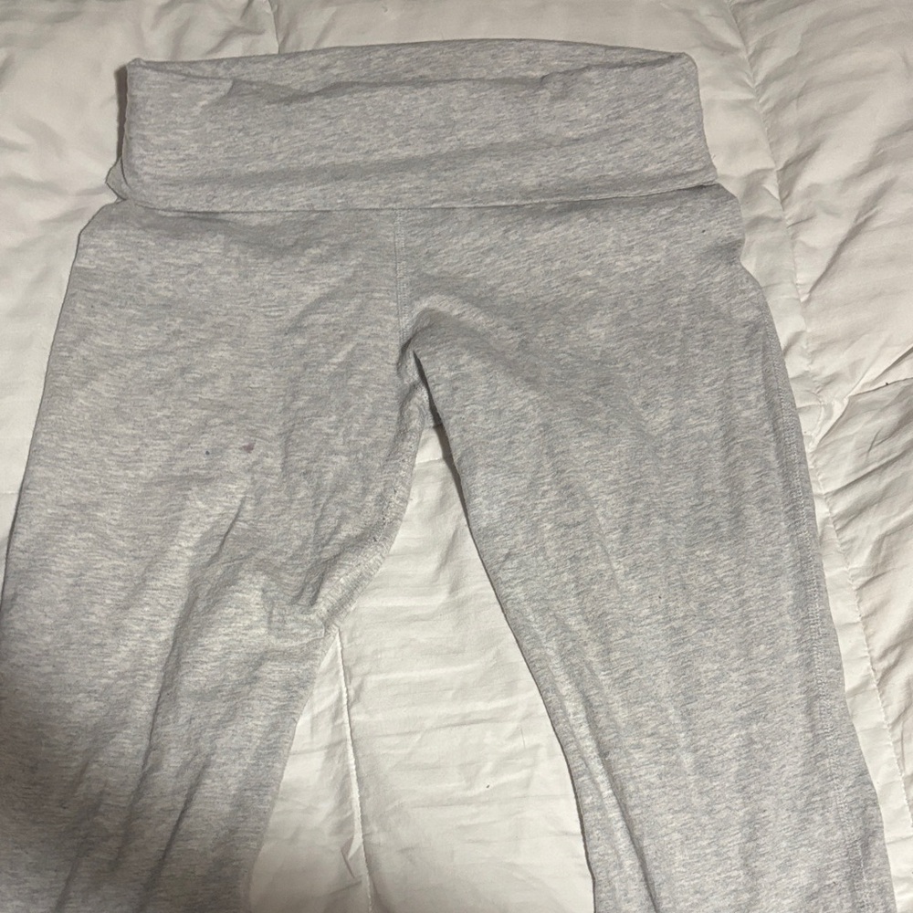 Abercrombie & Fitch Light Gray Kids flared Leggings
